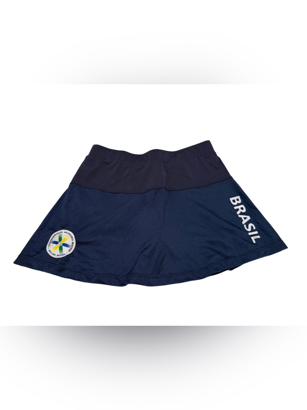 BRASIL Athletic Skort Size Small in Navy Blue